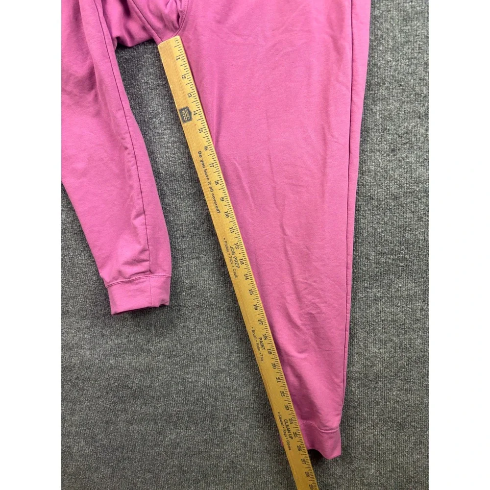 Nike Yoga Dri-FIT Joggers Womens S Pink Sweatpants Tapered Pockets CZ9128-622